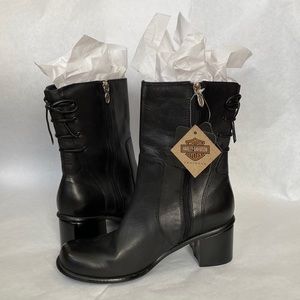 Ladies Harley Davidson After Riding Boots - New- never worn.